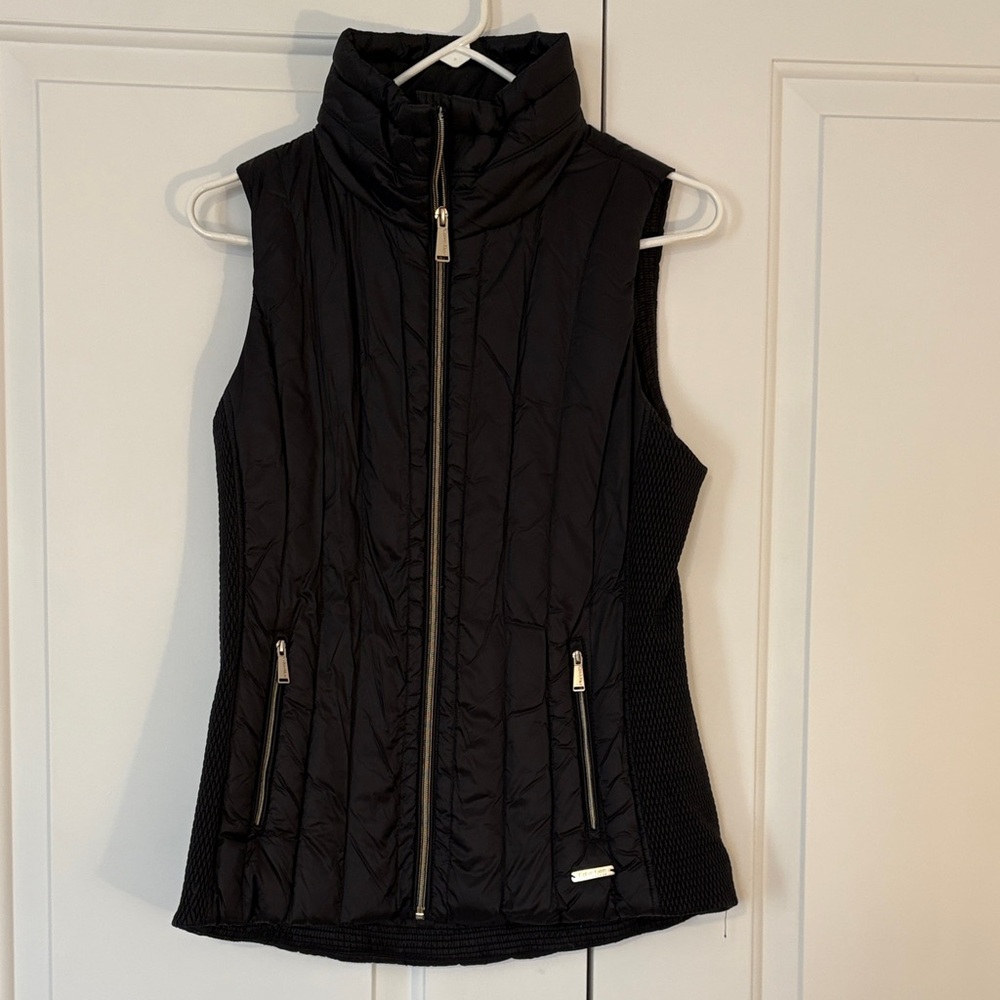 Calvin Klein Performance Black Quilted Vest